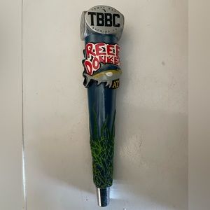 Tampa Bay Brewing Co. Reef Donkey tap handle